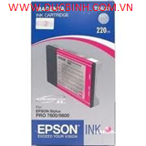 Mực in phun Epson Light Magenta Ink Cartridge 220ml - SPro7800 9800 7880 9880