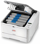  Máy in laser màu OKI C531DN , Thay mã C530DN