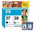 mực in HP 27 và 28 Combo Pack C8727AA và C8728AA 10 ml và 8 ml