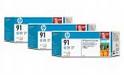 HP 91 775ml 3ink Light Cyan Cartridge Multipack for HP  DSJ Z6100